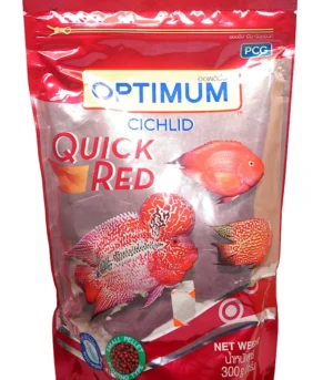Optimum Cichlid Quick Red 300g Small Pellet