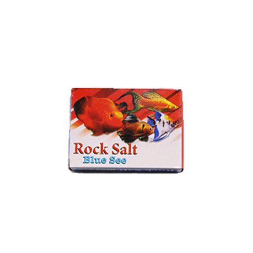 rock salt blue sea