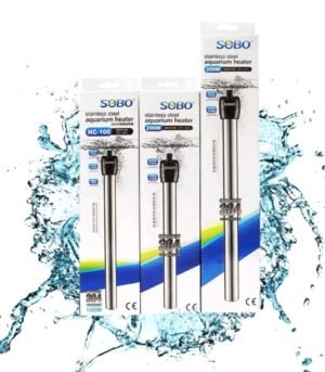 Sobo HC Series Submersible Stainless Steel Aquarium Automatic Heater